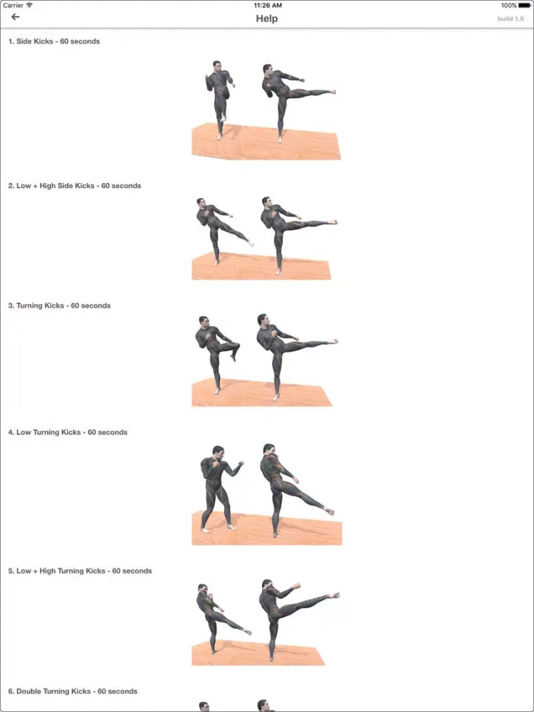 Kickboxing Workout Challenge PRO - Cardio Training iPad 应用截图