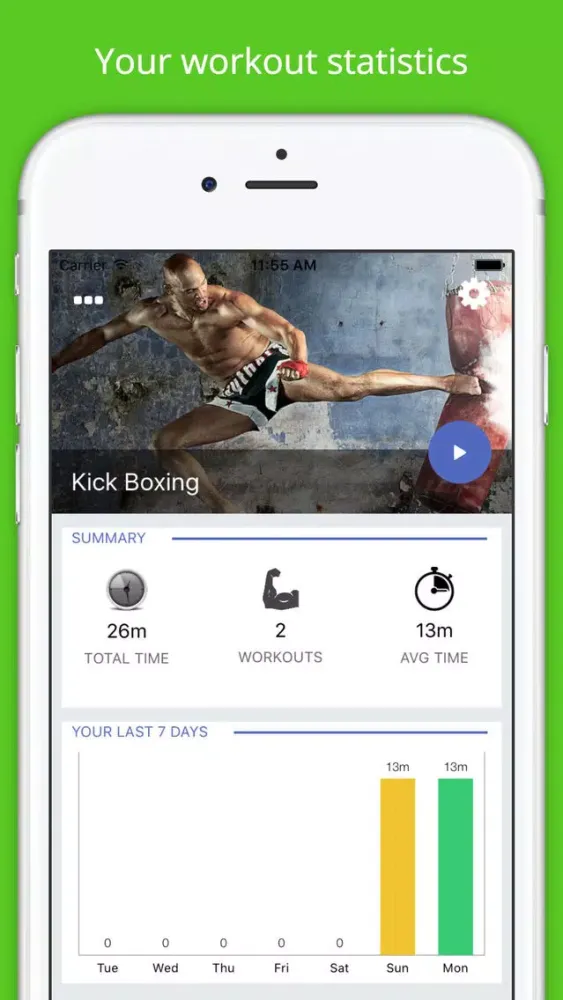 Kickboxing Workout Challenge PRO - Cardio Training应用截图