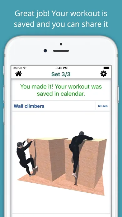 Ảnh chụp màn hình của Parkour Workout Challenge - Gain speed and agility