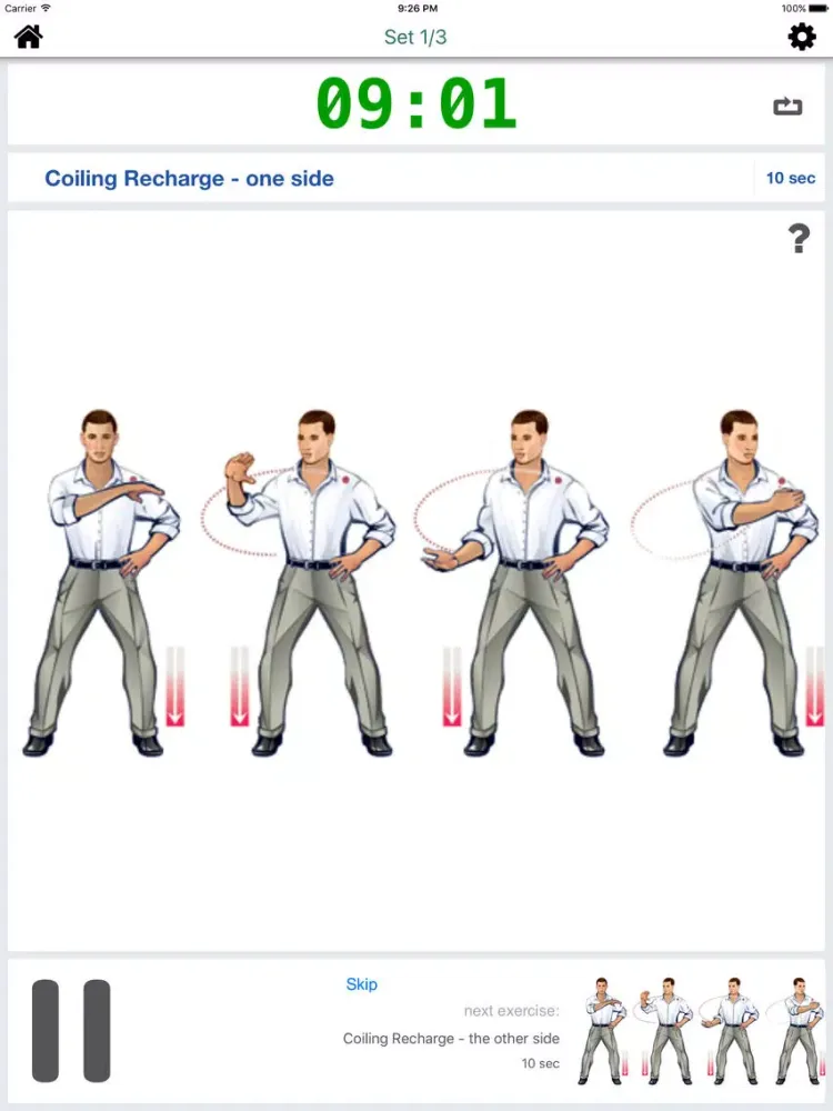 Qigong Workout Challenge PRO - Gain longevity iPad 应用截图