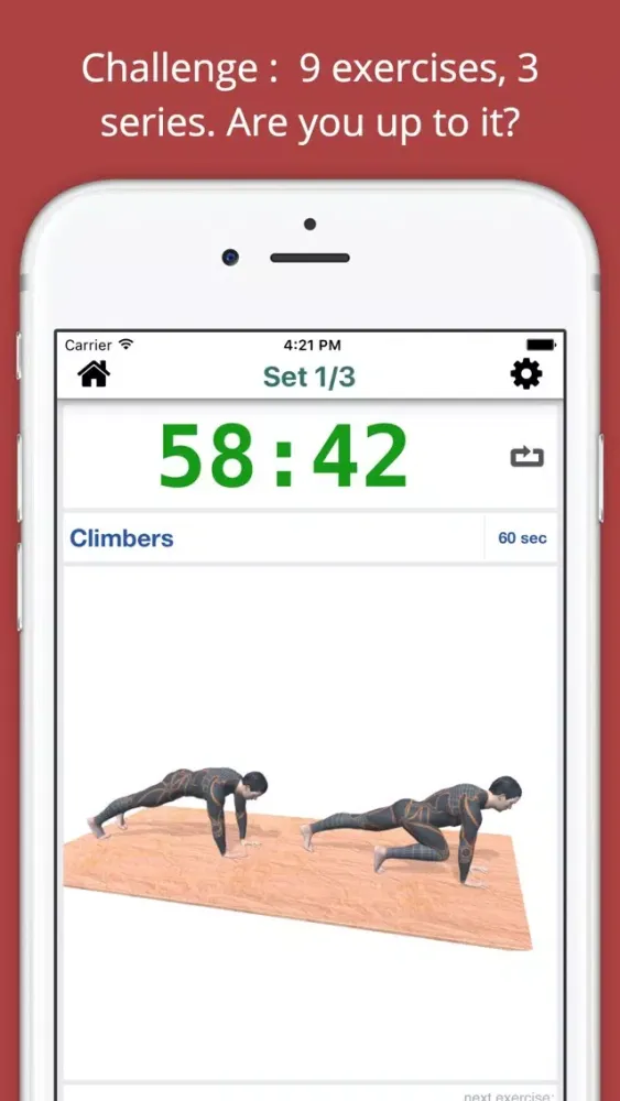 Spartan Workout Challenge PRO - Build muscle, abs应用截图