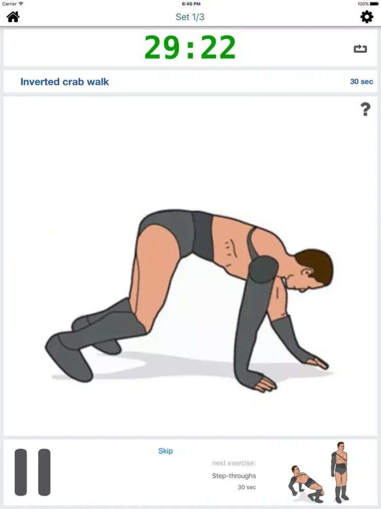 Скриншоты Warrior Workout Challenge PRO - Strength, Muscles iPad 