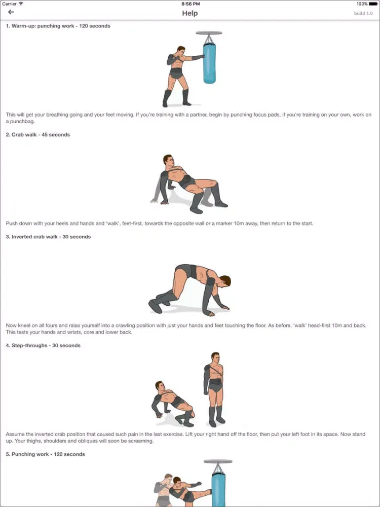 Скриншоты Warrior Workout Challenge PRO - Strength, Muscles iPad 