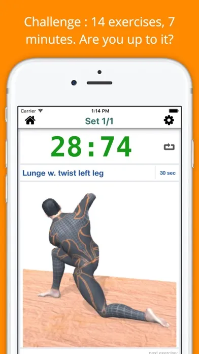 Capturas de pantalla de Stretch & Yoga Workouts