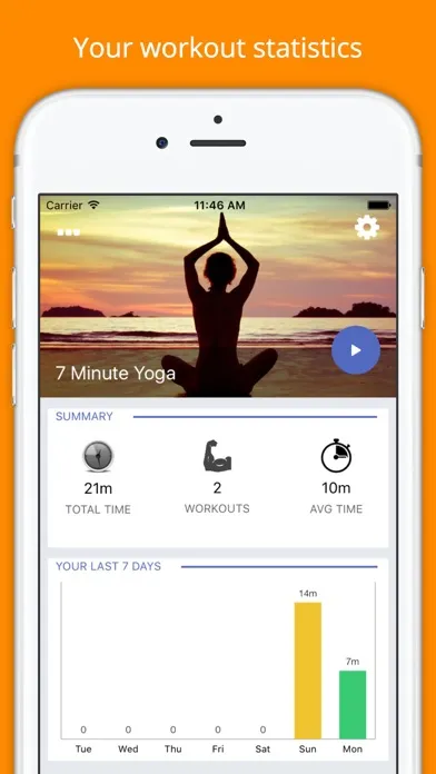 Capturas de pantalla de Stretch & Yoga Workouts
