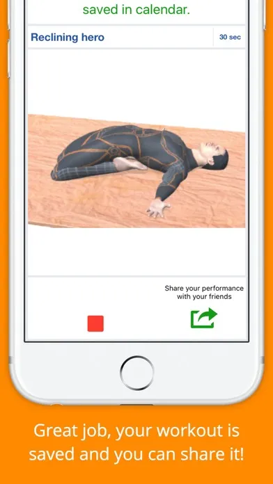 Capturas de pantalla de Stretch & Yoga Workouts