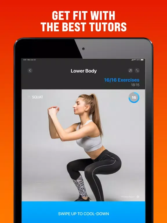 تصاویر 30 Day Fitness Challenge ! iPad 