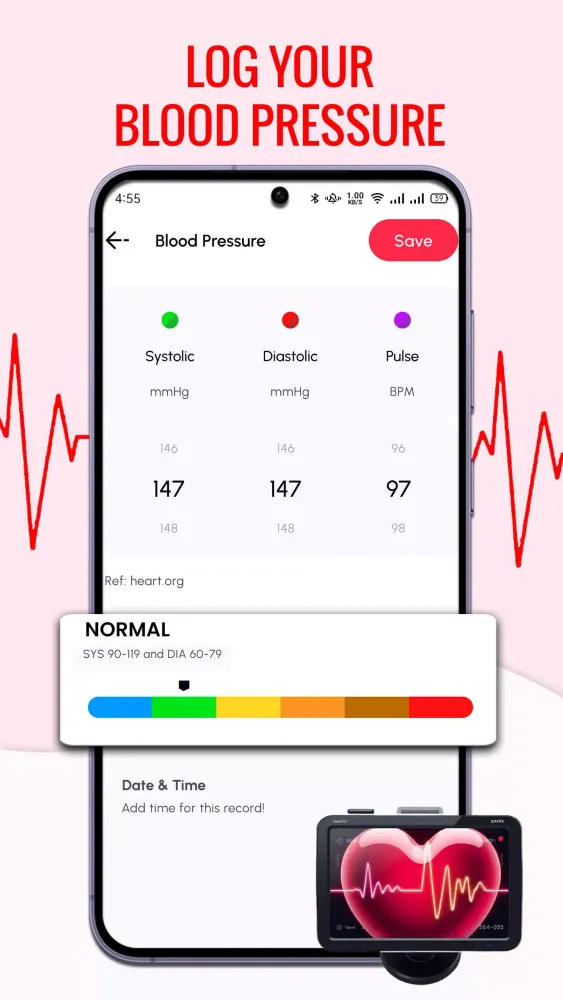 Heart Rate Monitor Screenshots