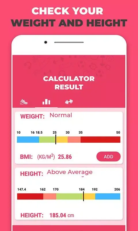 Tangkapan layar Height Increase Workouts: Home