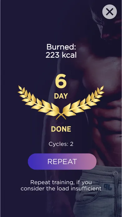 Скриншоты Home Workout for Men - 30 Days