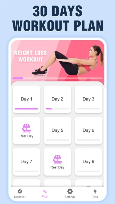 Workout for Women, Fitness स्क्रीनशॉट
