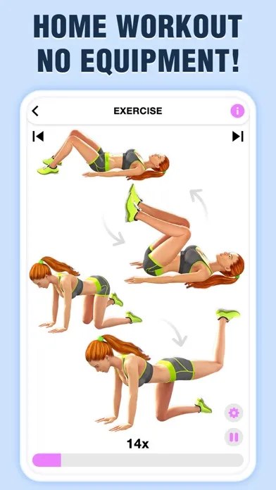 Workout for Women, Fitness स्क्रीनशॉट