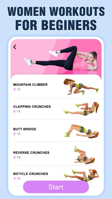 Workout for Women, Fitness स्क्रीनशॉट