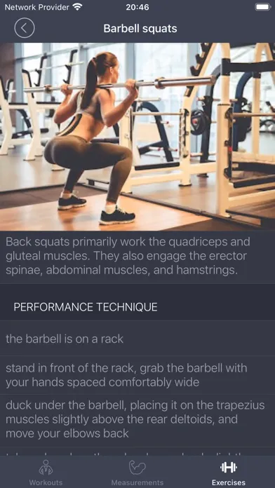 Workouts Notes سکرین شاٹس