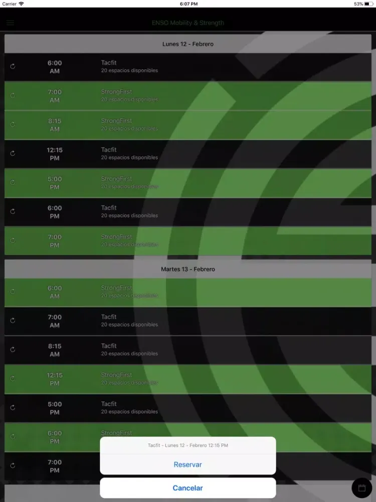 Screenshot di ENSO Mobility & Strength iPad 
