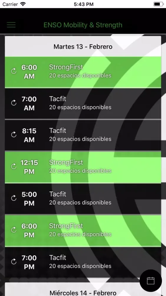 Screenshot di ENSO Mobility & Strength