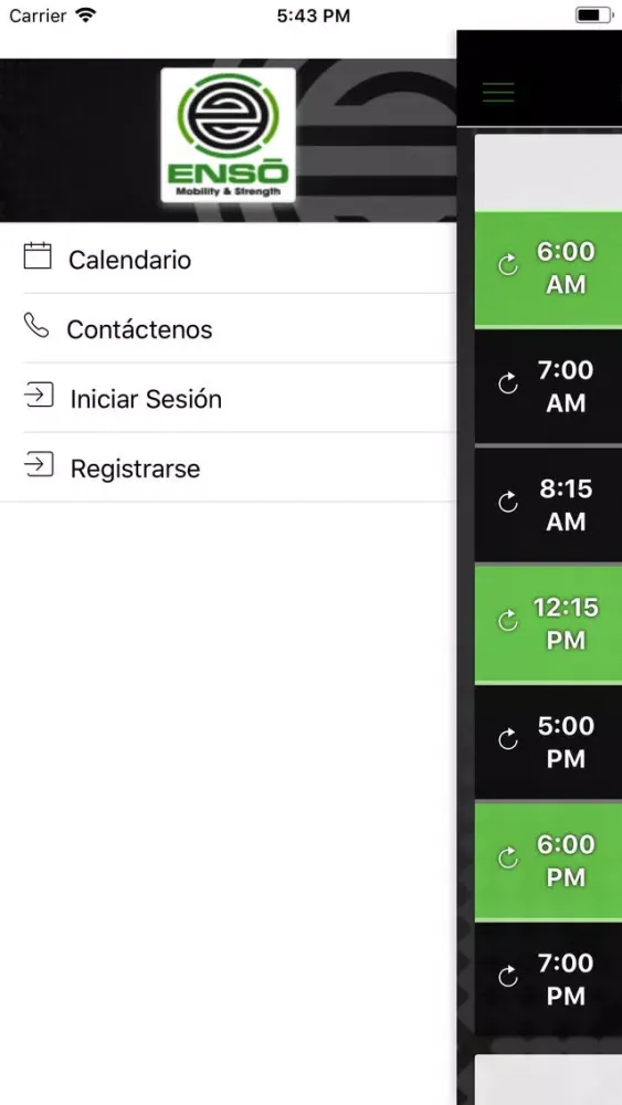 Screenshot di ENSO Mobility & Strength