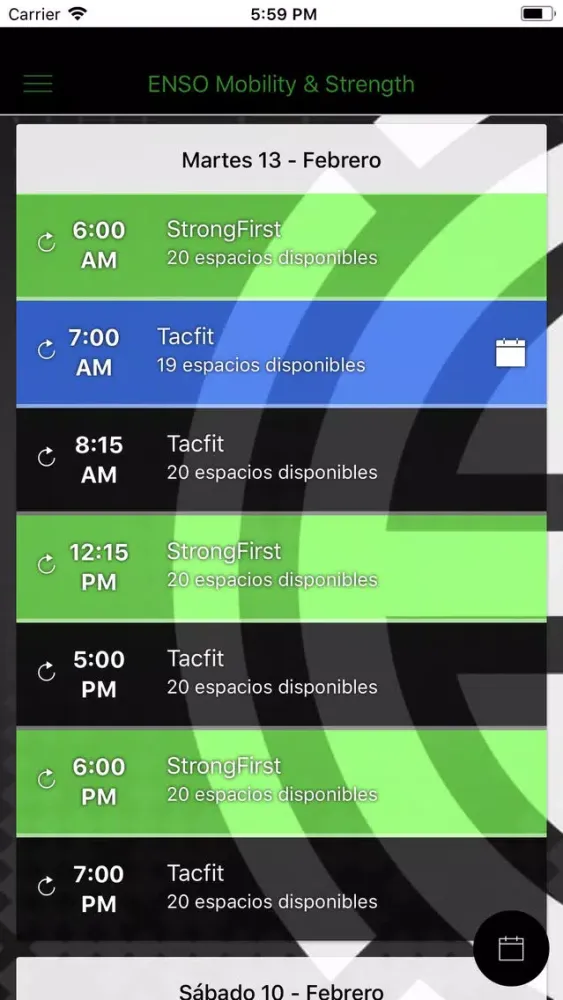 Screenshot di ENSO Mobility & Strength