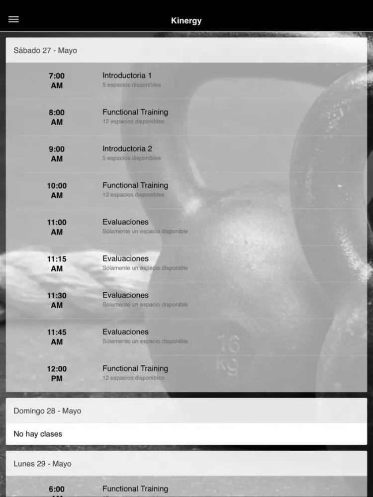 Kinergy iPad  Screenshots