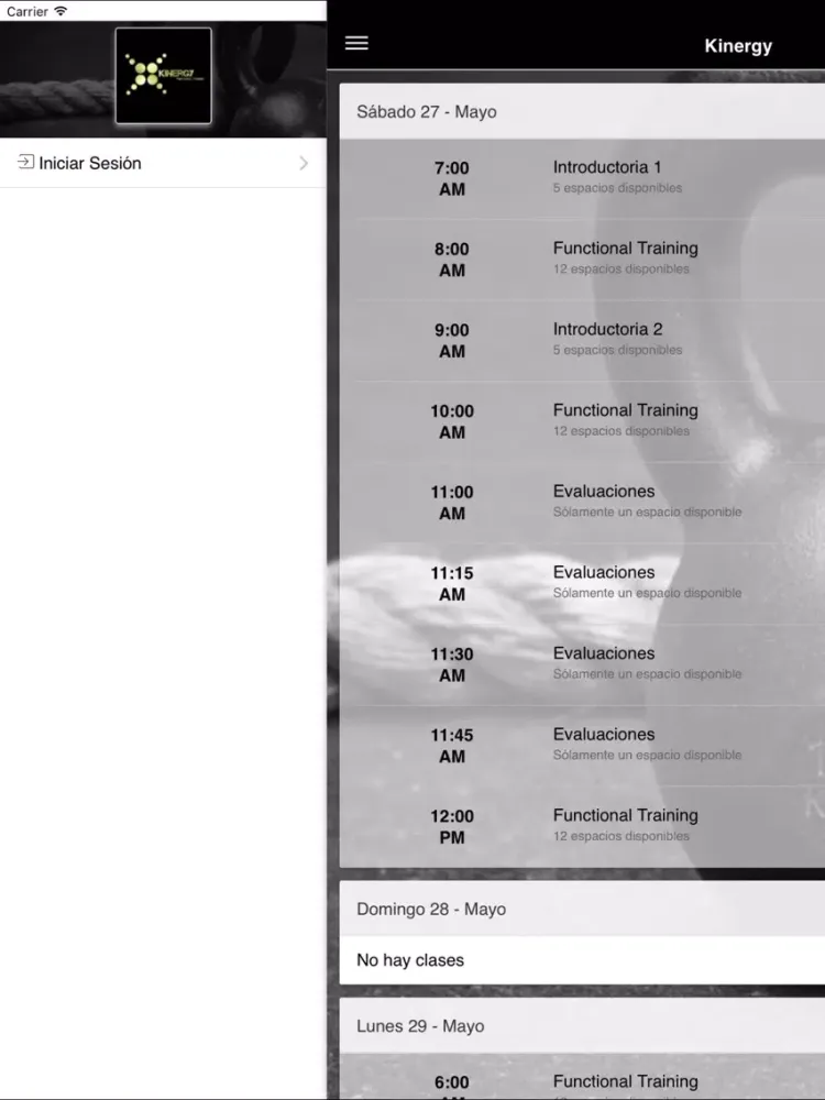 Kinergy iPad  Screenshots