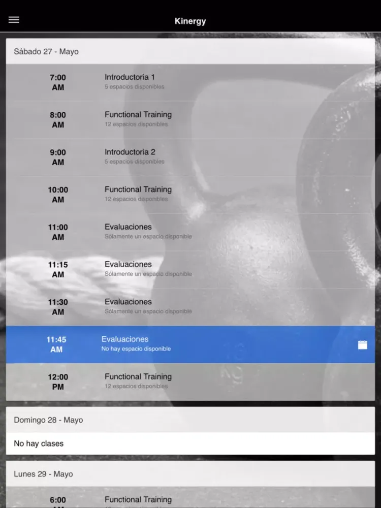 Kinergy iPad  Screenshots