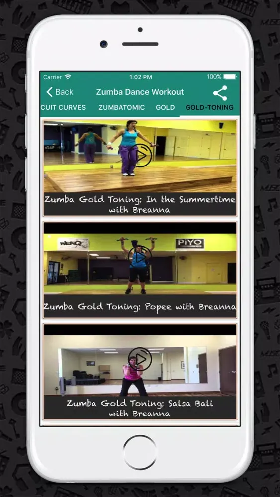 ภาพหน้าจอของ Zumba Fitness & Dance Workout