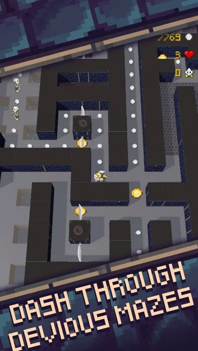 Capturas de tela do Skull Dungeon