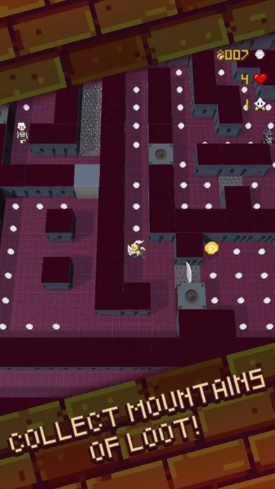 Capturas de tela do Skull Dungeon