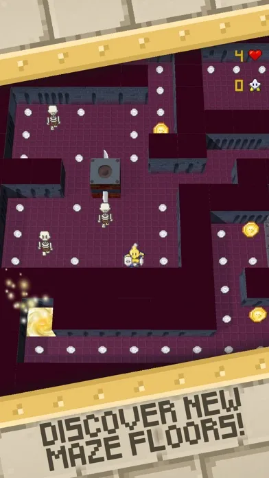 Capturas de tela do Skull Dungeon