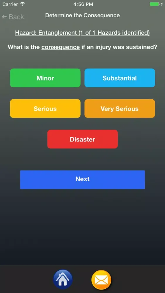 Captures d'écran de Workplace Risk Manager