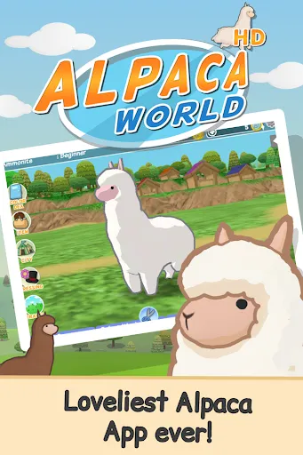 Capturas de tela do Alpaca World HD+