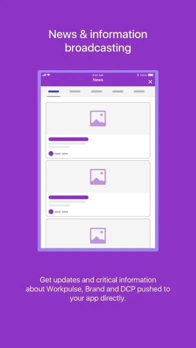 Workpulse Quiz Screenshots
