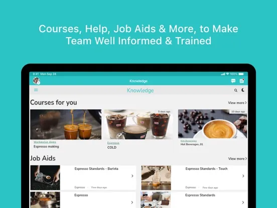 Workpulse Knowledge iPad  Ekran Görüntüleri