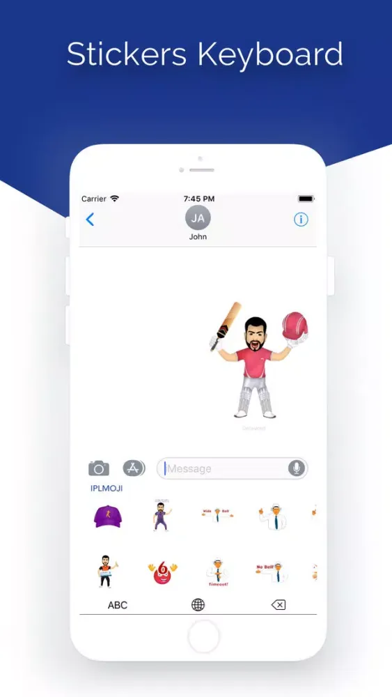ภาพหน้าจอของ IPLMoji