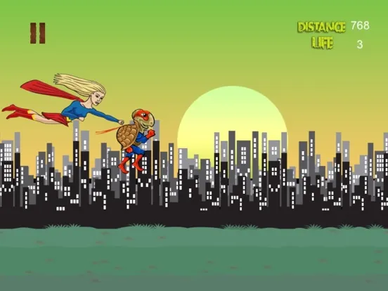 تصاویر Girl with Superpowers Catch the Zombies iPad 