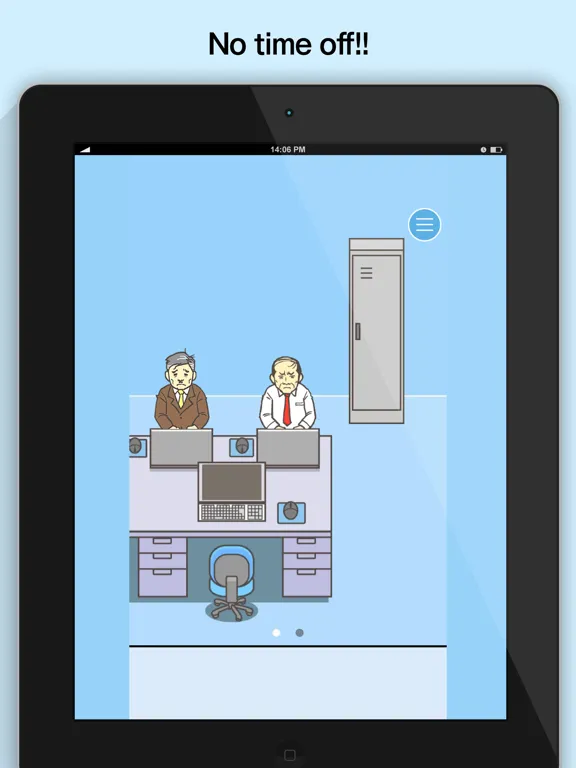 Ditching Work3　-escape game iPad  Screenshots