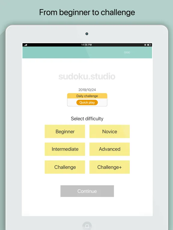 SUDOKU.Studio iPad  Screenshots