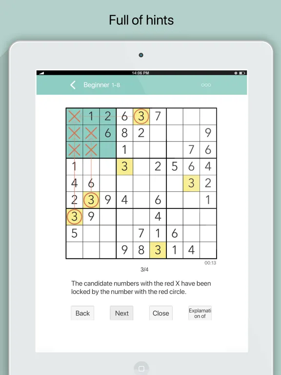 SUDOKU.Studio iPad  Screenshots
