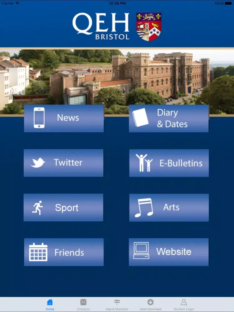 Screenshot di The QEH Bristol School IApp iPad 