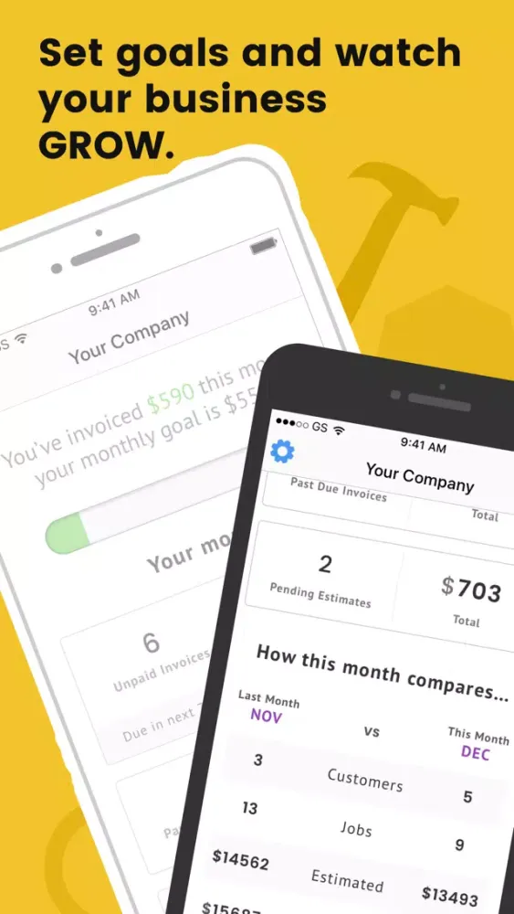 Screenshot di WorkWeek: Schedule & Invoice