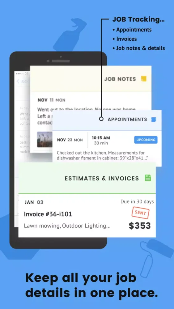 Screenshot di WorkWeek: Schedule & Invoice