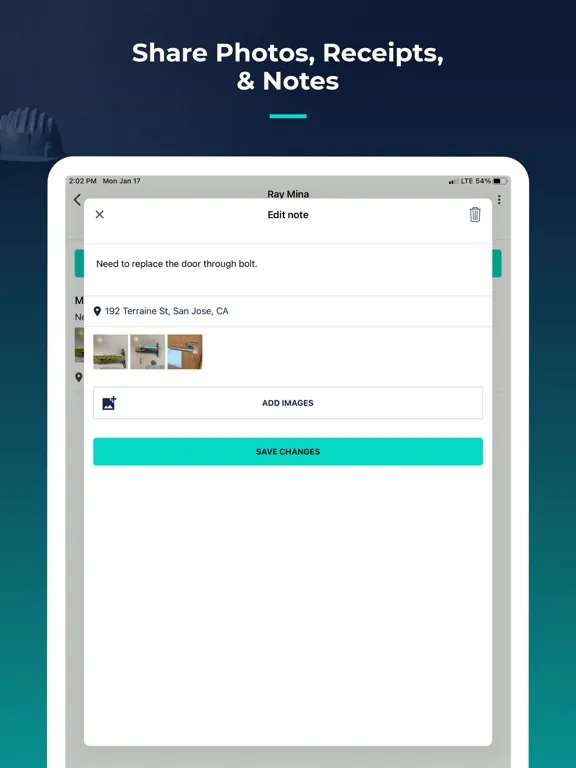 Zrzuty ekranu Workyard GPS Time Tracking App iPad 