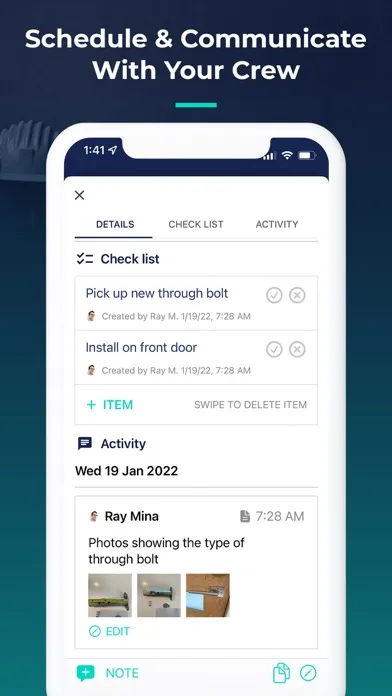 Zrzuty ekranu Workyard GPS Time Tracking App