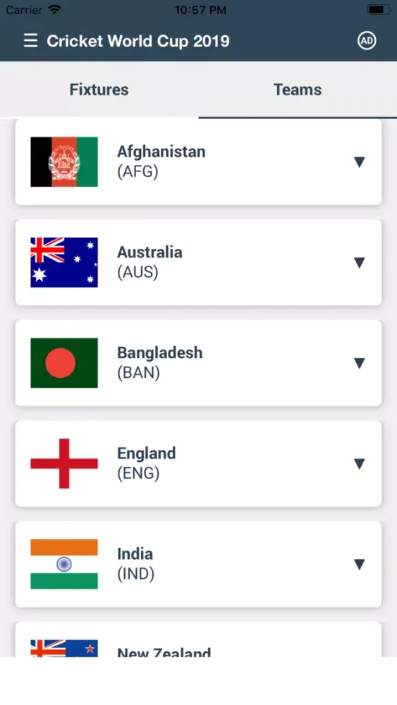 Live Cricket Score Line Screenshots