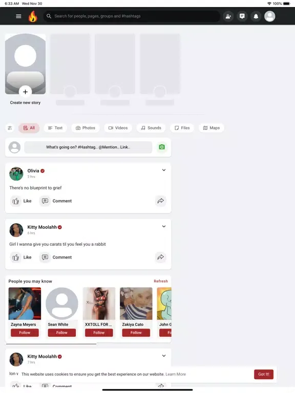 ภาพหน้าจอของ LiTt iPad 