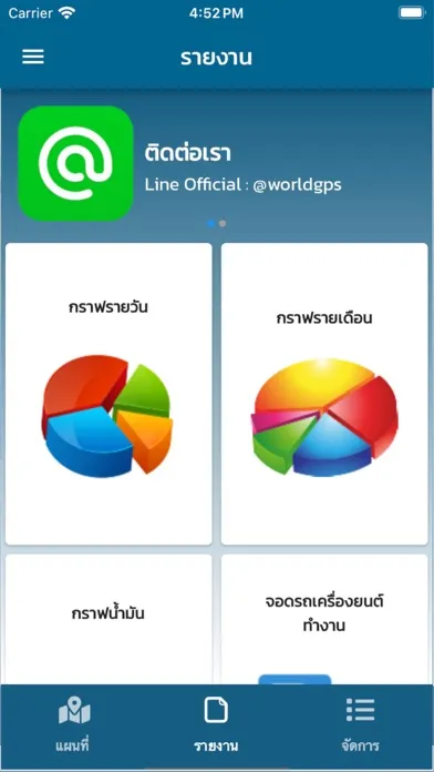 Tangkapan skrin World GPS 2