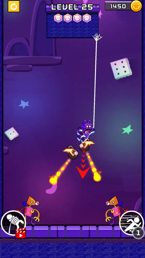 Swing Monster Rope Circus hook Screenshots