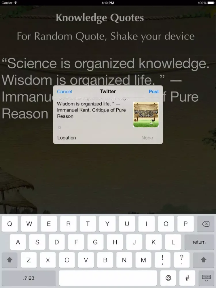 تصاویر Knowledge Quotes - Inspirational Sayings About Knowledge : Discover and Share Free Quote with People iPad 