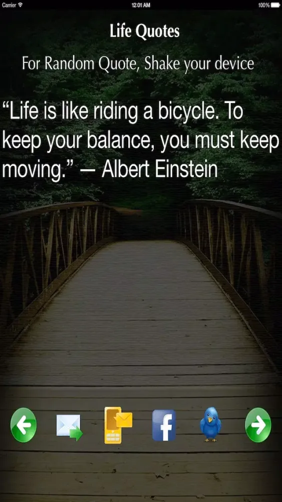 Life Quotes - Inspirational Sayings About Life : Discover and Share Free Quote with People and fill there life with Happiness & Success Screenshots