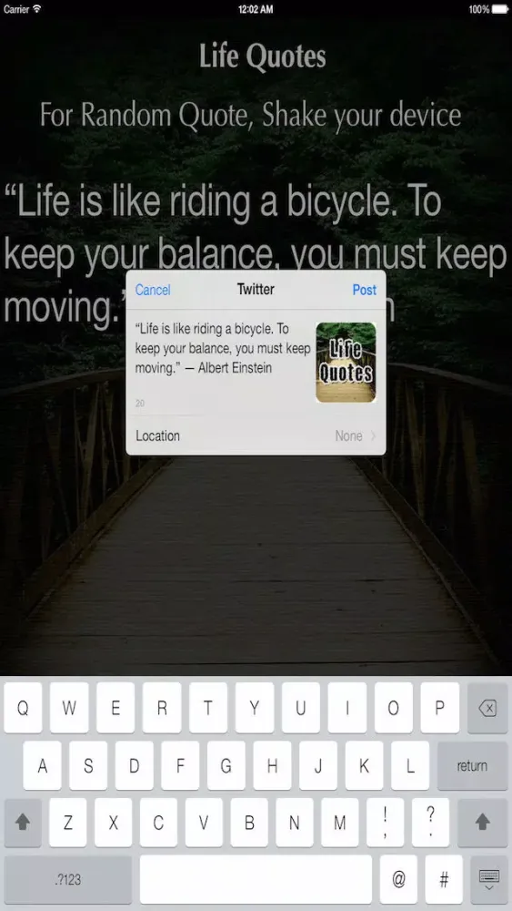 Life Quotes - Inspirational Sayings About Life : Discover and Share Free Quote with People and fill there life with Happiness & Success Screenshots